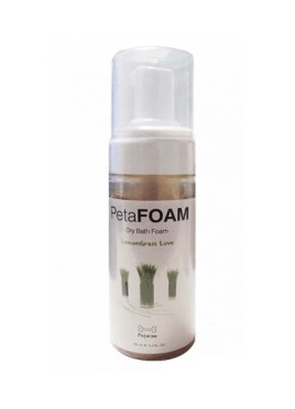 Petacom PetaFoam Dog Shampoo Lemongrass 160ml